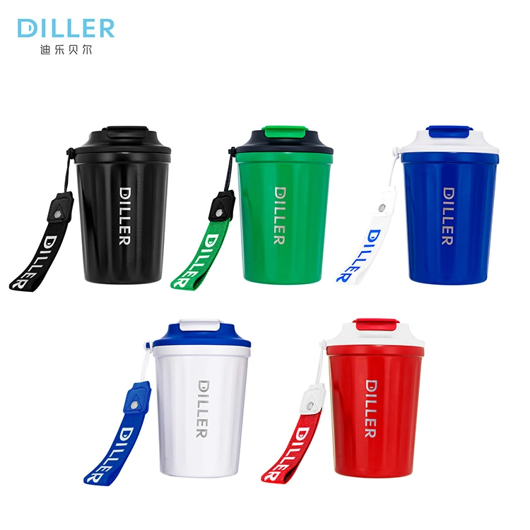 Leak Proof Thermo Double Layer Wholesale Heat Preservation Reusable Cup for Coffee