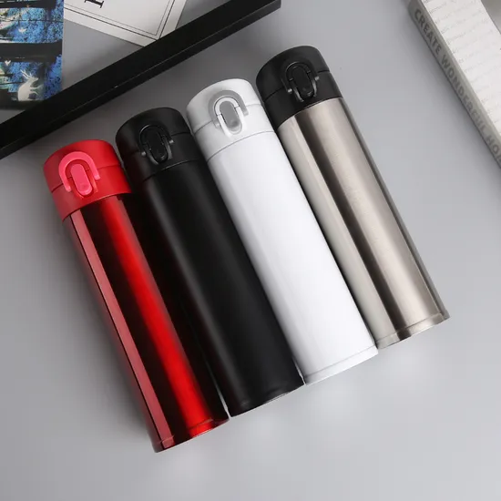 Factory Cheaper 304 Stainless Steel Flaks Vacuum Thermos Cup 400ml